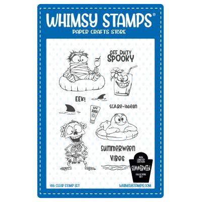 Whimsy Stamps Stempel - Summerween Vibes