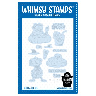 Whimsy Stamps Cutting Dies - Summerween Vibes