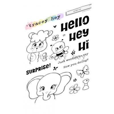 Tracey Hey Stempel - Surprise