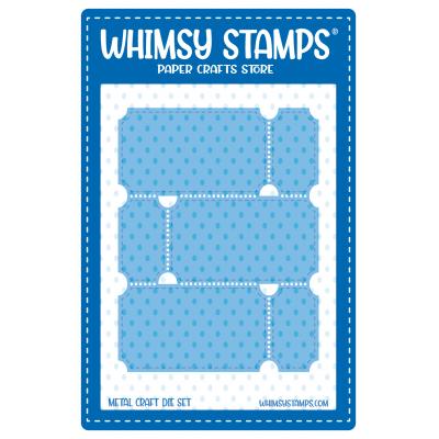 Whimsy Stamps Die - Terrific Tickets