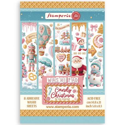 Stamperia Candy Christmas - Washi Pad